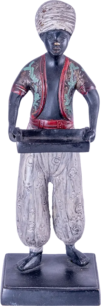 Antik Afrikai Faragott Figura